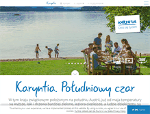 Tablet Screenshot of karyntia.pl